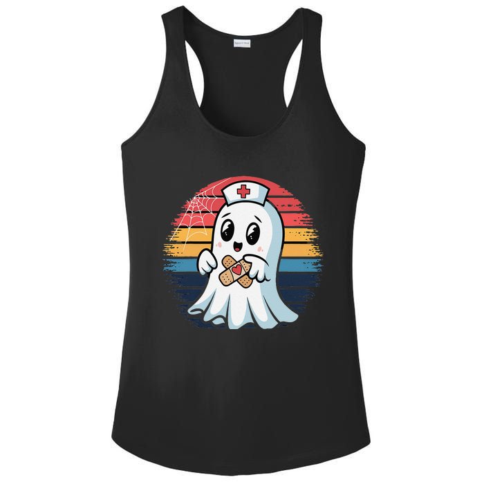 Halloween Nurse Crew Hospital First Aid Nursing Ladies PosiCharge Competitor Racerback Tank