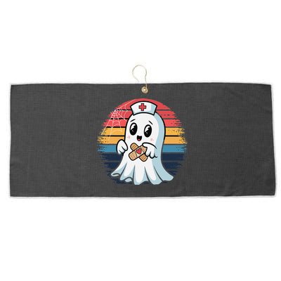 Halloween Nurse Crew Hospital First Aid Nursing Large Microfiber Waffle Golf Towel