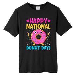 Happy National Donuts Day Baking Funny Baker Lover Girl Tall Fusion ChromaSoft Performance T-Shirt