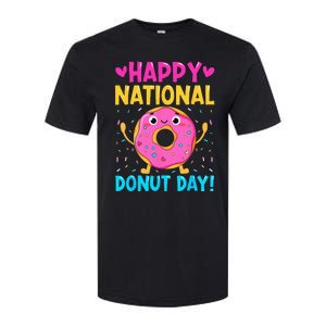 Happy National Donuts Day Baking Funny Baker Lover Girl Softstyle CVC T-Shirt