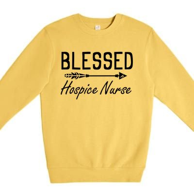 Hospice Nursing Diagnosis Hospice Hospital Hospice Nurse Gift Premium Crewneck Sweatshirt