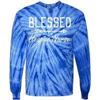 Hospice Nursing Diagnosis Hospice Hospital Hospice Nurse Gift Tie-Dye Long Sleeve Shirt