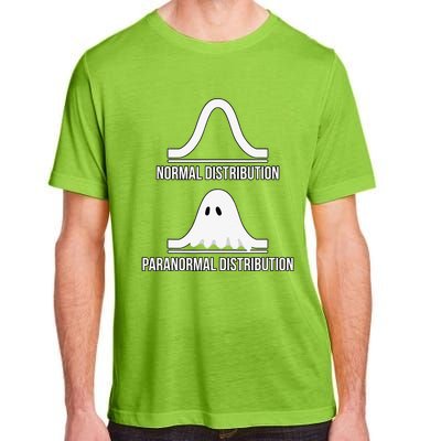 Halloween Normal Distribution Paranormal Funny Math Adult ChromaSoft Performance T-Shirt