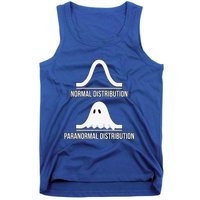 Halloween Normal Distribution Paranormal Funny Math Tank Top