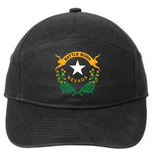 Happy Nevada Day 7-Panel Snapback Hat