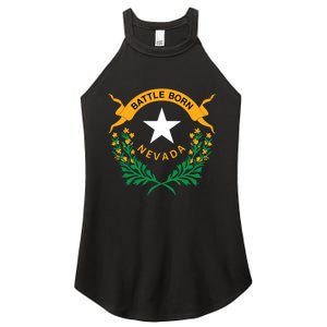 Happy Nevada Day Women's Perfect Tri Rocker Tank