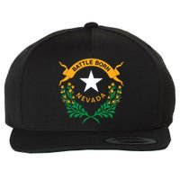 Happy Nevada Day Wool Snapback Cap