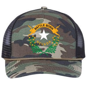 Happy Nevada Day Retro Rope Trucker Hat Cap