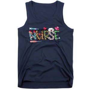 Heart Nursing Er Icu Nicu Rn Tank Top