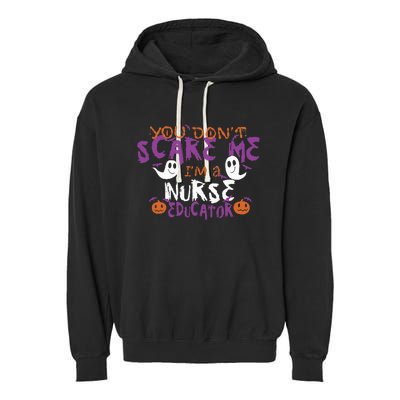 Hilarious Nurse Educator Halloween Costume Garment-Dyed Fleece Hoodie