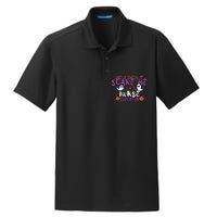 Hilarious Nurse Educator Halloween Costume Dry Zone Grid Polo