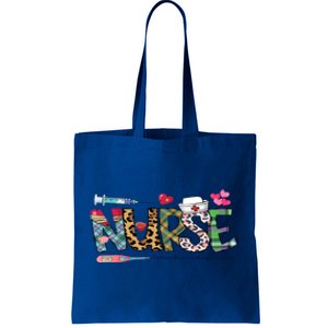 Heart Nursing Er Icu Nicu Rn Great Gift Tote Bag