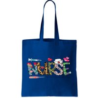 Heart Nursing Er Icu Nicu Rn Great Gift Tote Bag