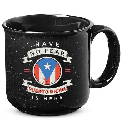 Have No Fear The Puerto Rican Is Here 15oz Campfire Ceramic Mug