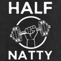 Half Natty Fitness Gym 7 Panel Mesh Trucker Snapback Hat