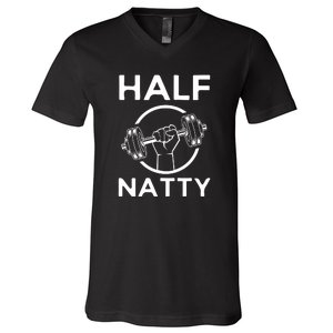 Half Natty Fitness Gym V-Neck T-Shirt