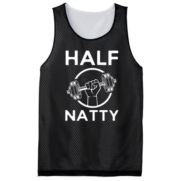 Half Natty Fitness Gym Mesh Reversible Basketball Jersey Tank