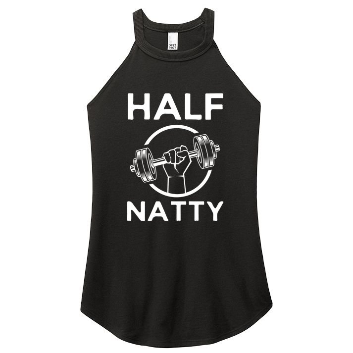 Half Natty Fitness Gym Women's Perfect Tri Rocker Tank