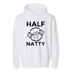 Half Natty Fitness Gym Garment-Dyed Fleece Hoodie