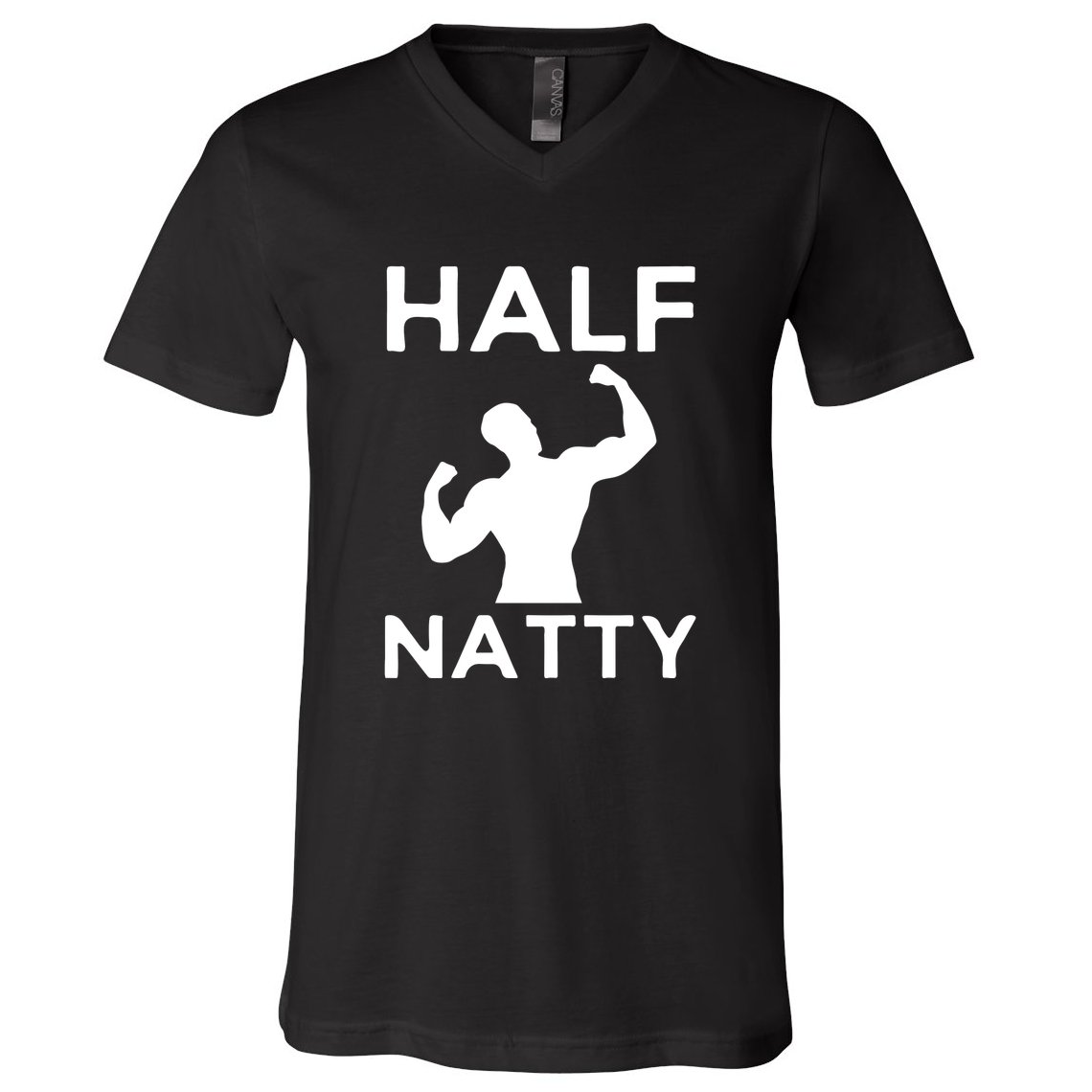 Half Natty Fitness Gym V-Neck T-Shirt
