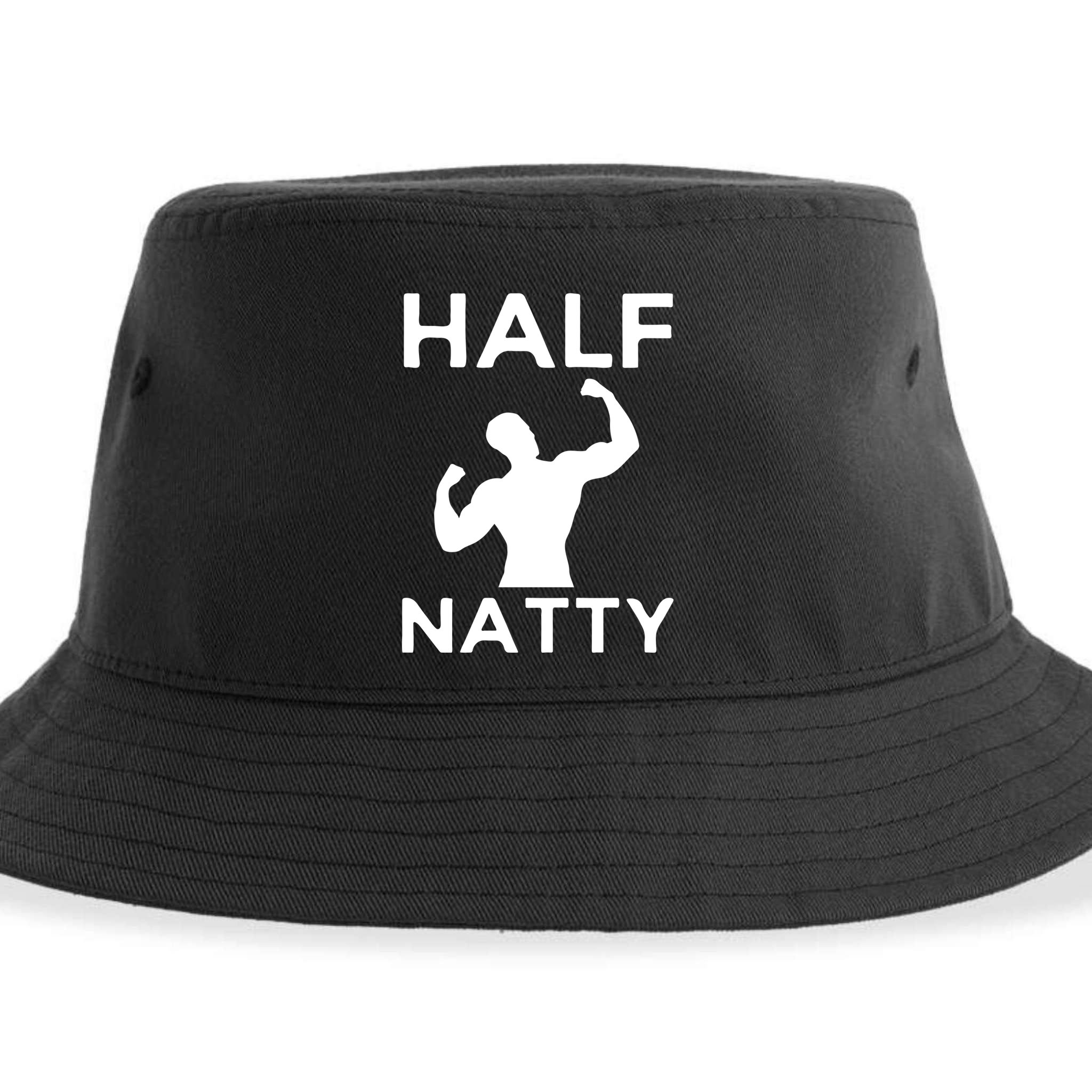 Half Natty Fitness Gym Sustainable Bucket Hat