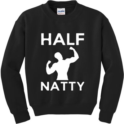 Half Natty Fitness Gym Kids Sweatshirt