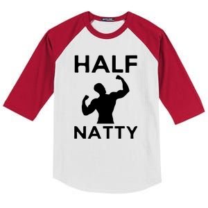 Half Natty Fitness Gym Kids Colorblock Raglan Jersey