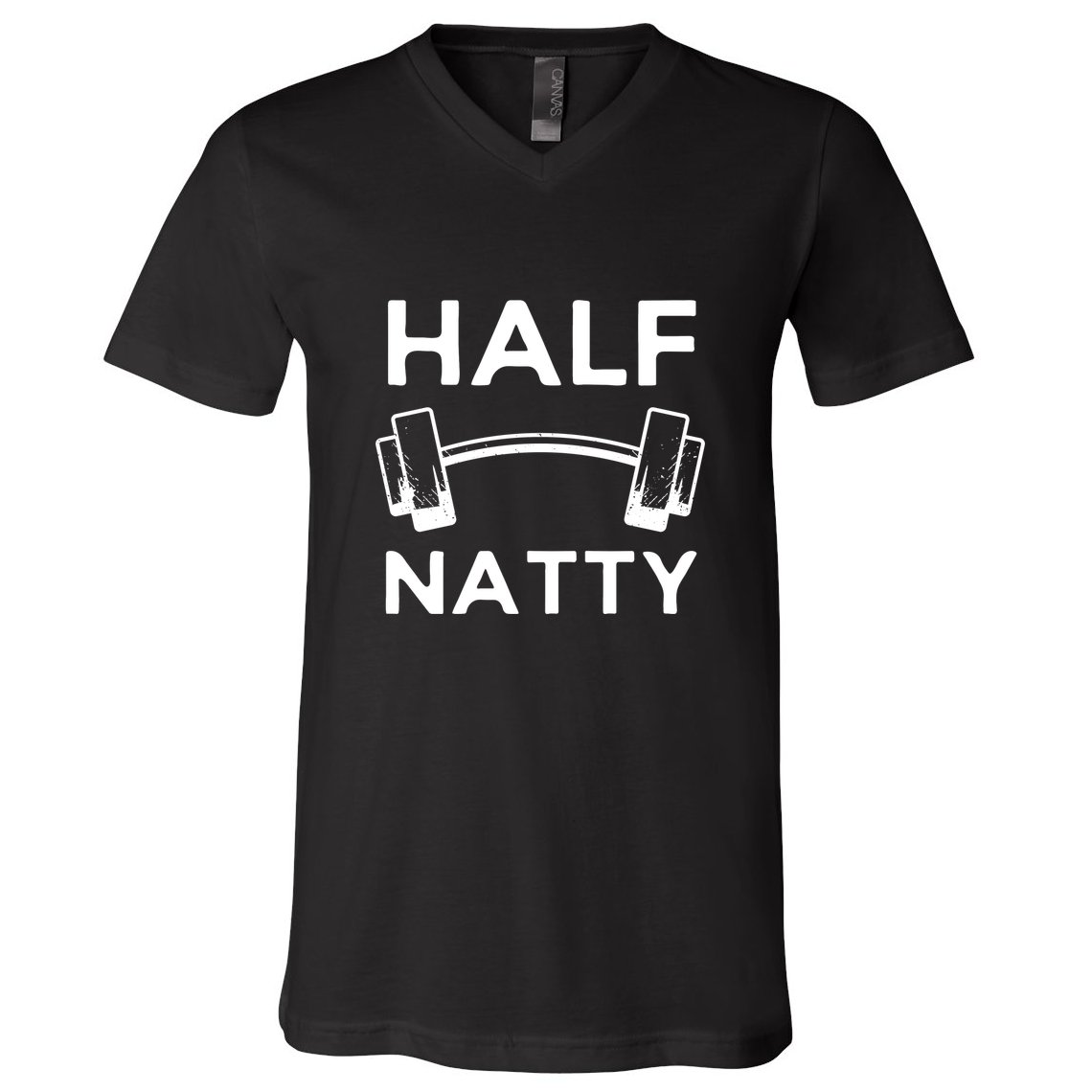 Half Natty Fitness Gym V-Neck T-Shirt