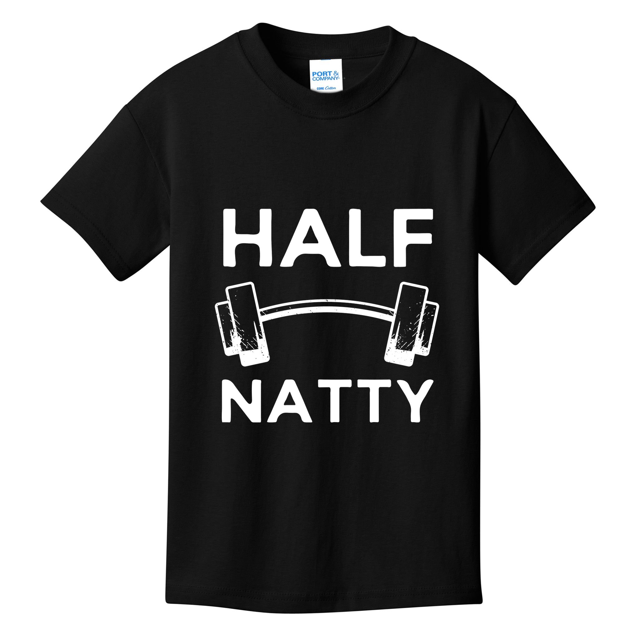 Half Natty Fitness Gym Kids T-Shirt