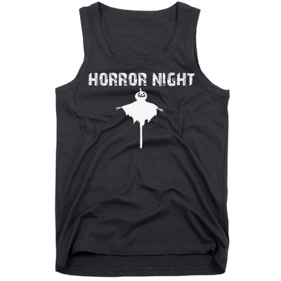 Horror Night | Funny Happy Halloween Tank Top