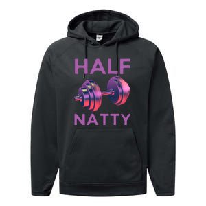 Half Natty Fitness Gym Performance Fleece Hoodie