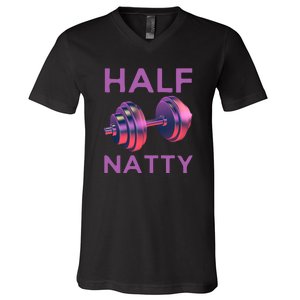 Half Natty Fitness Gym V-Neck T-Shirt