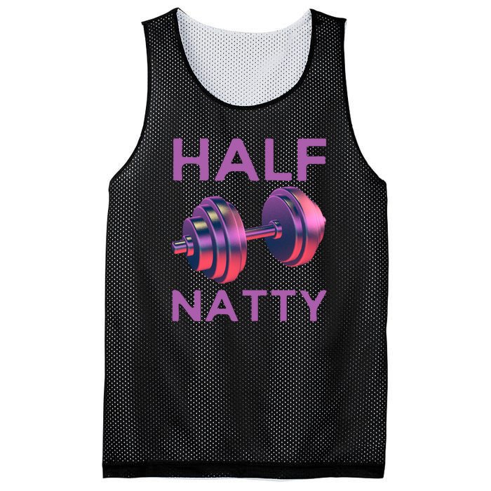 Half Natty Fitness Gym Mesh Reversible Basketball Jersey Tank