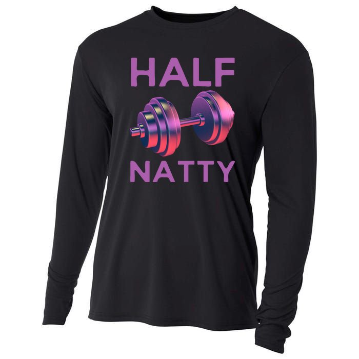 Half Natty Fitness Gym Cooling Performance Long Sleeve Crew