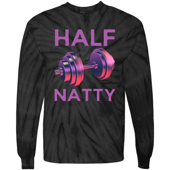 Half Natty Fitness Gym Tie-Dye Long Sleeve Shirt