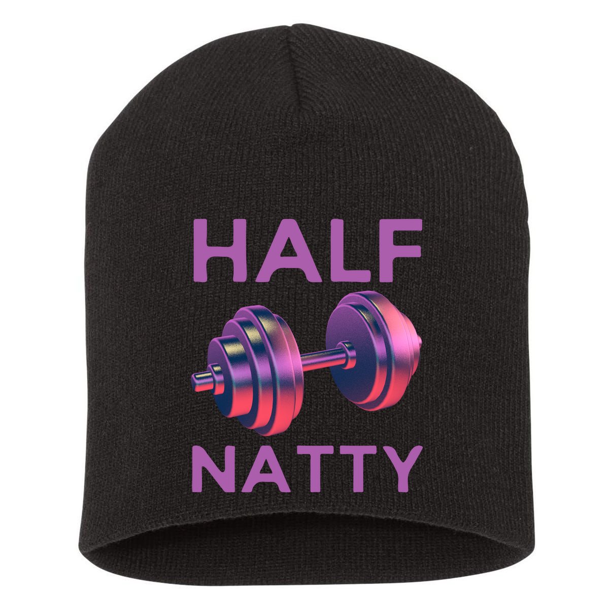 Half Natty Fitness Gym Short Acrylic Beanie