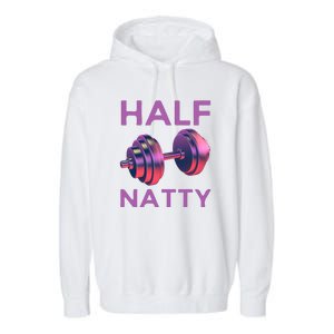 Half Natty Fitness Gym Garment-Dyed Fleece Hoodie