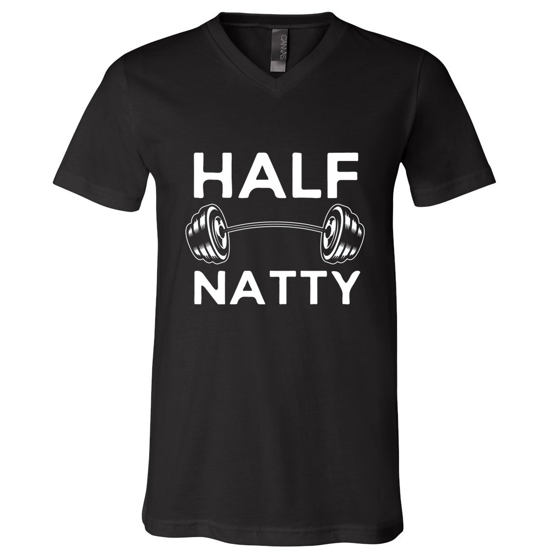 Half Natty Fitness Gym V-Neck T-Shirt