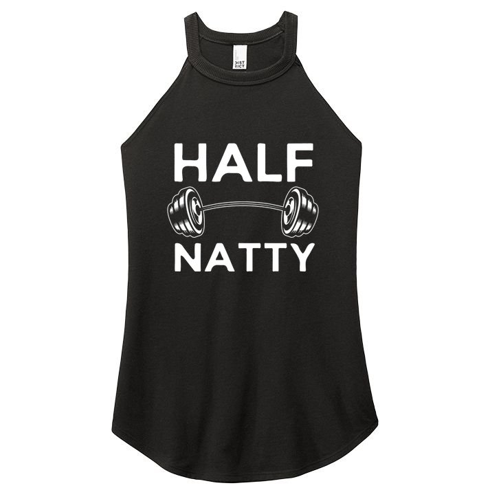 Half Natty Fitness Gym Women's Perfect Tri Rocker Tank