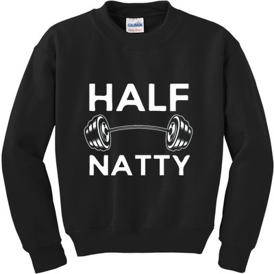 Half Natty Fitness Gym Kids Sweatshirt