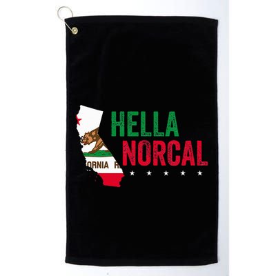 Hella Norcal For California Slang And Norcal Golf Towel