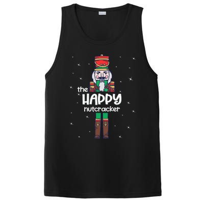 Happy Nutcracker Family Matching Funny Pajama PosiCharge Competitor Tank