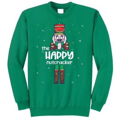 Happy Nutcracker Family Matching Funny Pajama Sweatshirt