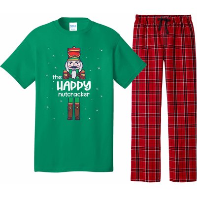 Happy Nutcracker Family Matching Funny Pajama Pajama Set