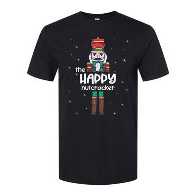 Happy Nutcracker Family Matching Funny Pajama Softstyle CVC T-Shirt