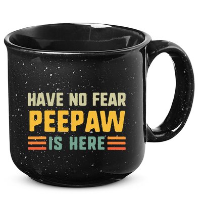 Have No Fear Peepaw Is Here FatherS Day Vintage Peepaw 15oz Campfire Ceramic Mug