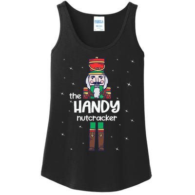 Handy Nutcracker Family Matching Funny Pajama Ladies Essential Tank