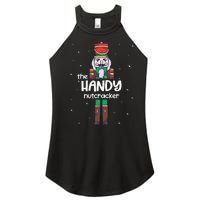 Handy Nutcracker Family Matching Funny Pajama Women's Perfect Tri Rocker Tank