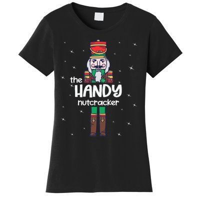 Handy Nutcracker Family Matching Funny Pajama Women's T-Shirt