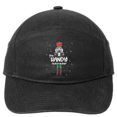Handy Nutcracker Family Matching Funny Pajama 7-Panel Snapback Hat